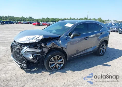 2021 Lexus Nx 300 F Sport из США, поврежденный, VIN JTJSARBZXM2192833